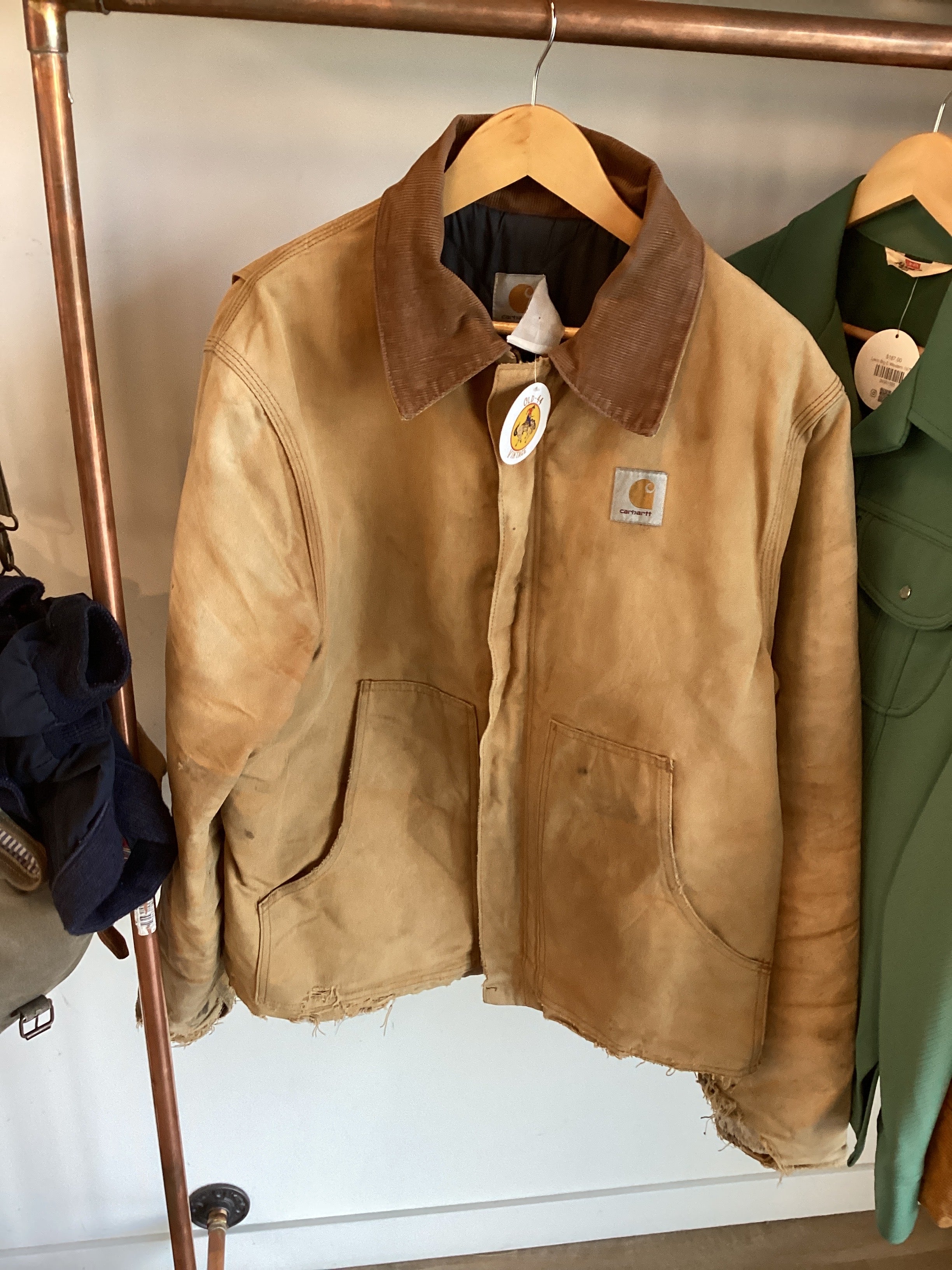 Tan Carhartt Detroit Jacket
