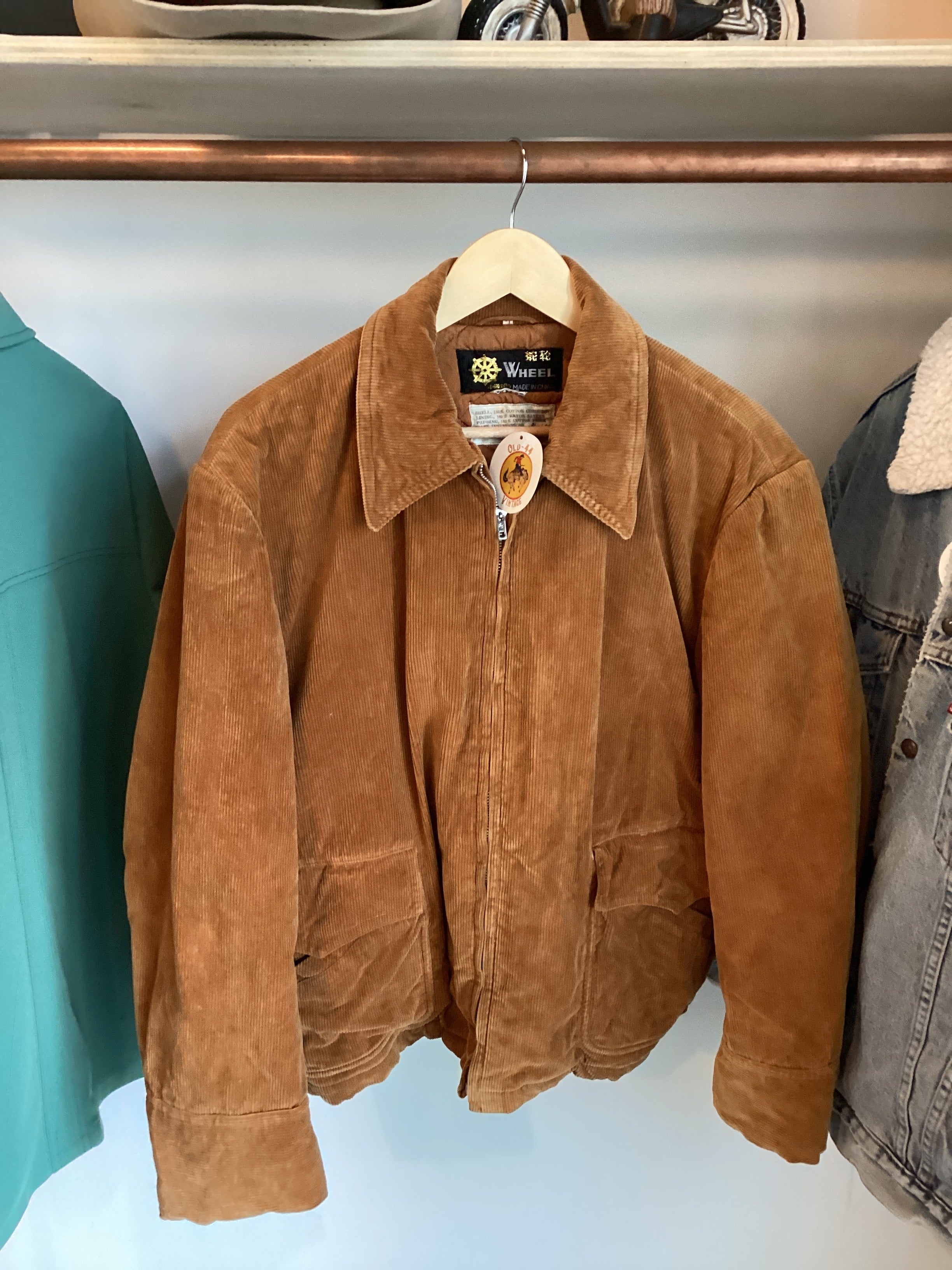 Brown Corduroy Wheeler Jacket