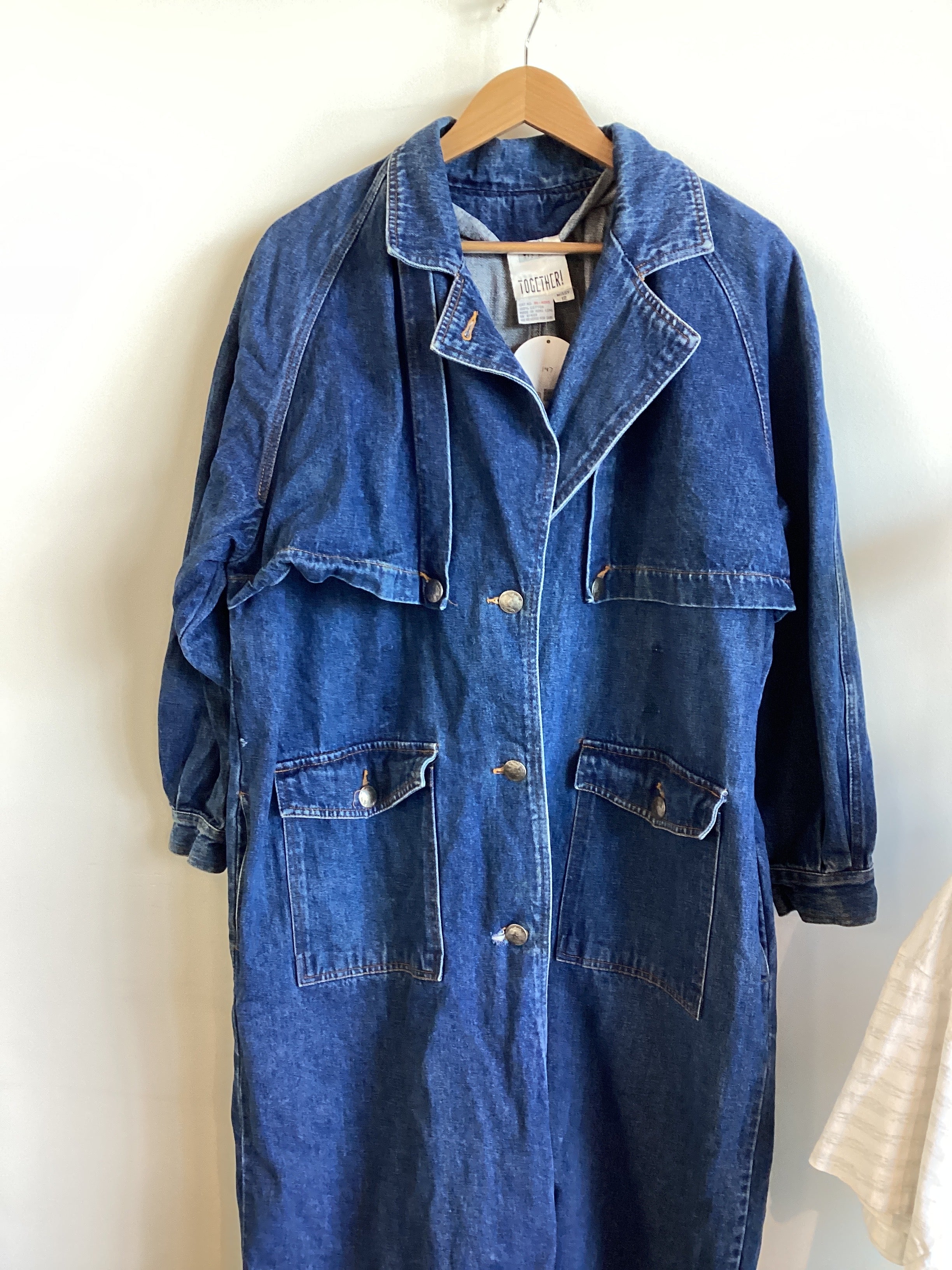 Denim Button Down Dress