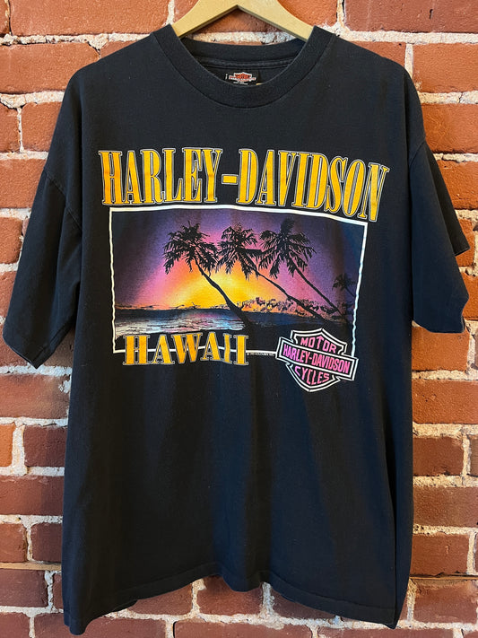 Harley Davidson Hawaii / Maui Eagle back graphic '92